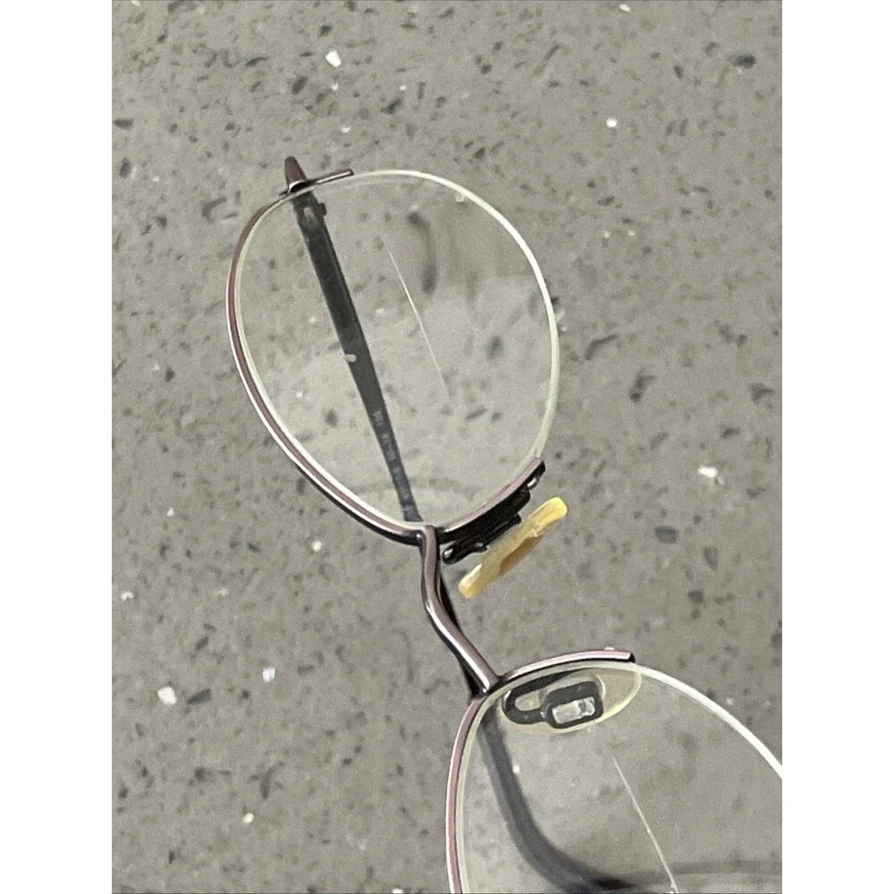 Anne Klein 9038 K1537-s Womens Eyeglasses 50-18-135 Frames Only Half Rim Oval